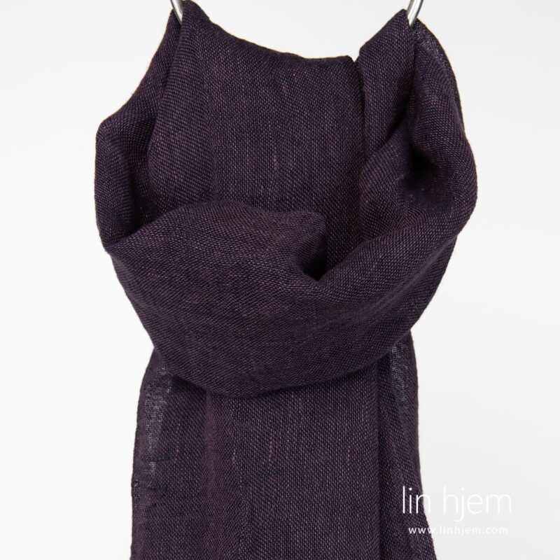 HALE lilla melange sjal.