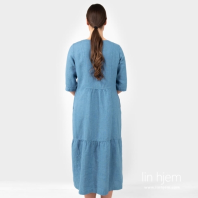 Blå farget linkjole, SERENA.