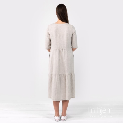 Grå farget linkjole.