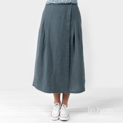 LUNGO grått skjørt.