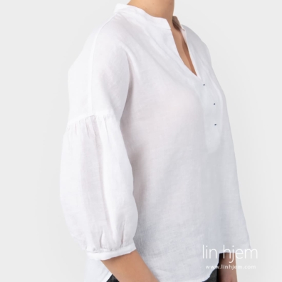 Hvit farget bluse PALMA.