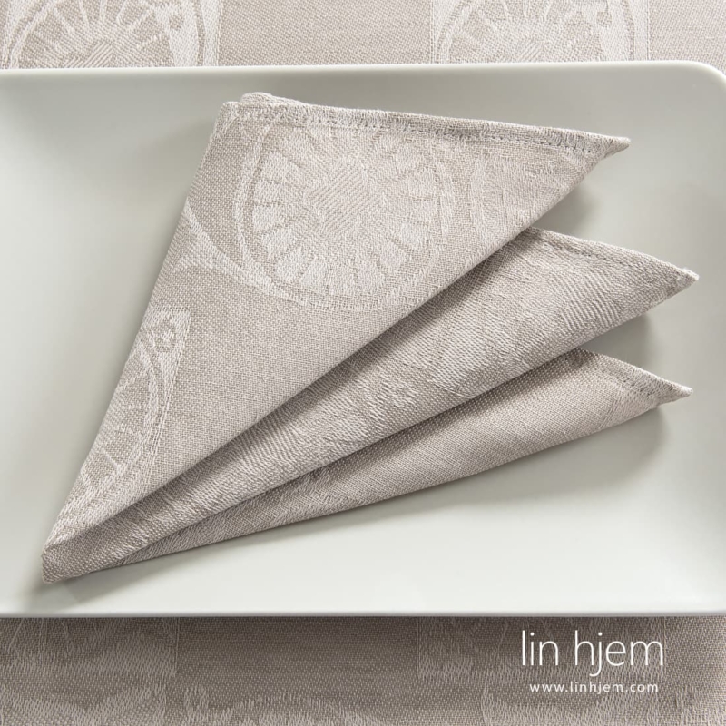 BOTANIC brunaktig linserviett.