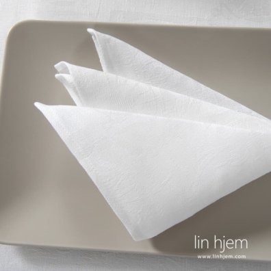 Hvit linserviett, BOTANIC.