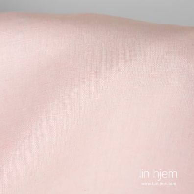Rosa lin-bomulls stoff, melange.