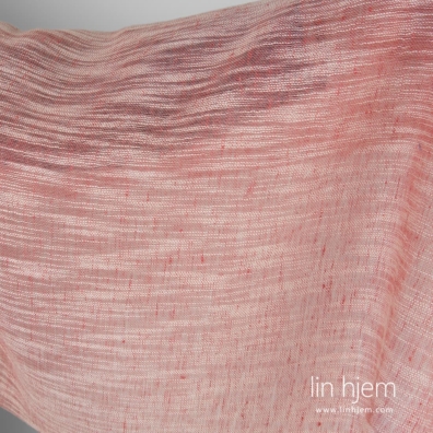 Hvit stripete halvlin stoff stoff.