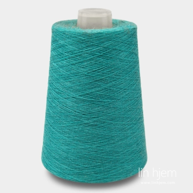 Turkis grønt lingarn.