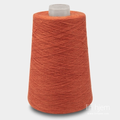 Mørkeoransje lingarn.