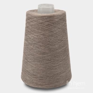 Gråaktig brunt lingarn.