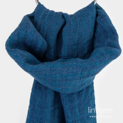 GALAXY blått linsjal