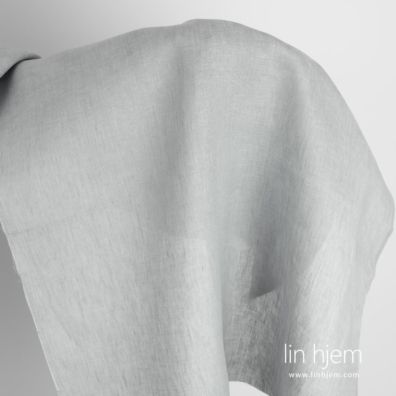 Lys hvitt og grå linstoff