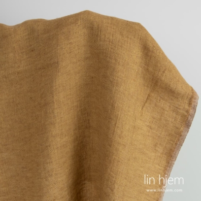 Vasket gult linstoff