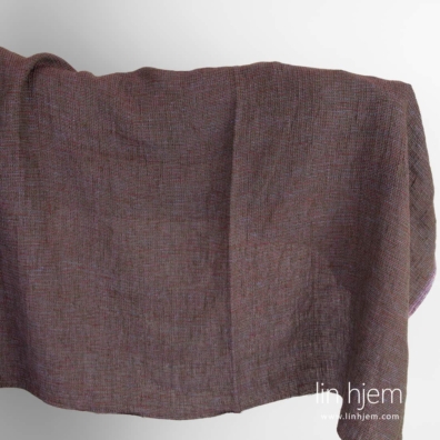 Vasket fargerik vaffel linstoff