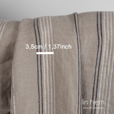 Mønster: "vaffel", vertikale striper