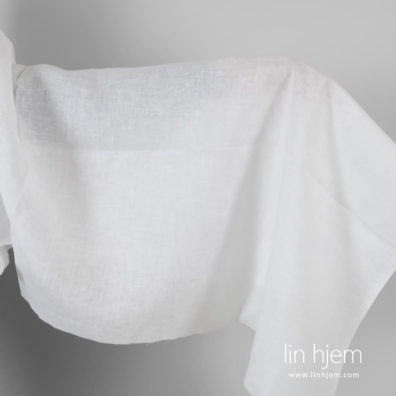 Rent linstoff i optisk hvit