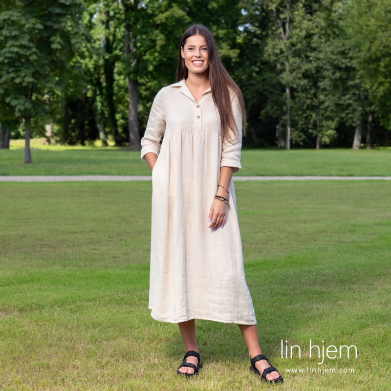 Beige linkjole MONTANA INA