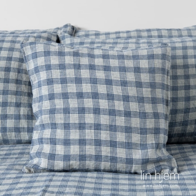 NAUTIC putetrekk i blått lin