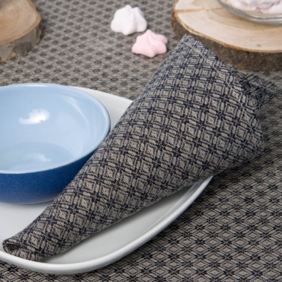 TONY mørkeblå serviett