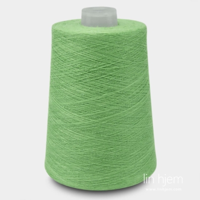 Lingarn vårgrønt for strikking, hekling, veving