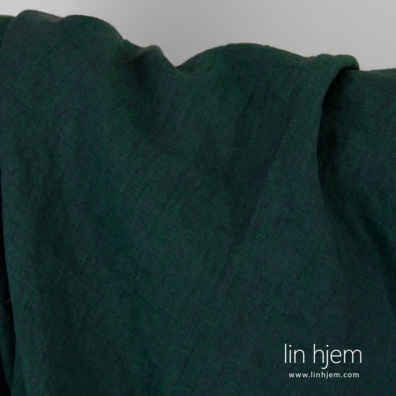 Linstoff blågrønt spesielt vasket, mykt, skånsomt