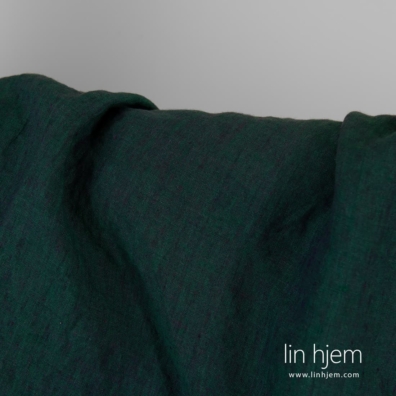 Linstoff blågrønt spesielt vasket, mykt, skånsomt