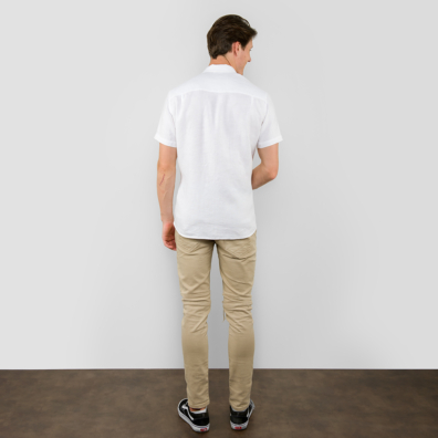 Mønster: ensfarget vev