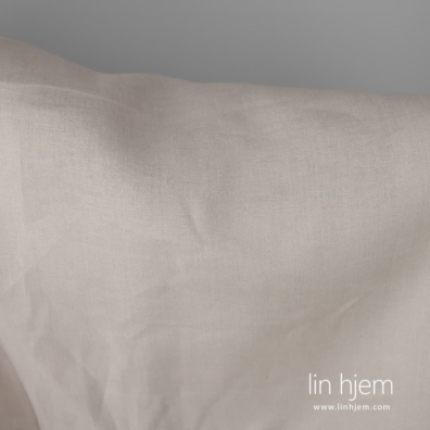 Linstoff gulbrunt, 280cm bredt