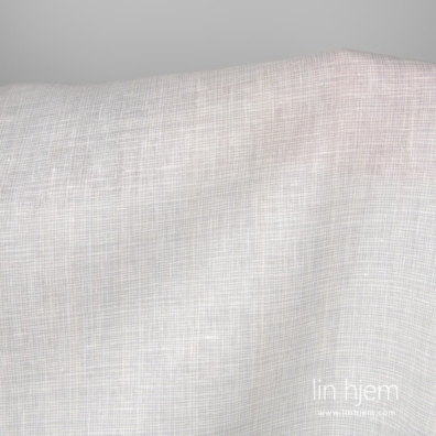 Linstoff gråhvitt 280cm bredt