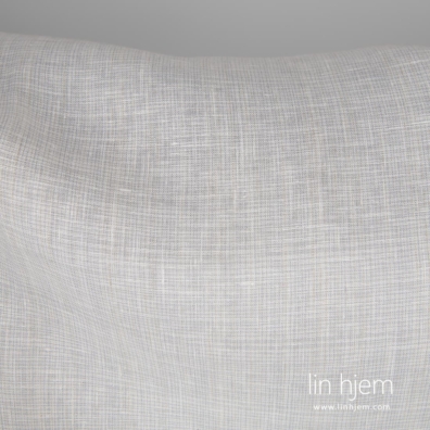 Linstoff gråhvitt 280cm bredt passer til å sy klær og hjemmetekstiler