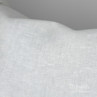 Linstoff melkehvitt i vaffel mønster