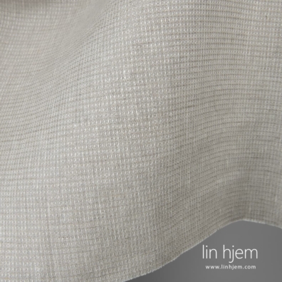 Linstoff naturlig grått - hvitt vaffel egner seg til å sy badehåndklær, badekåper, kjøkkenhåndklær