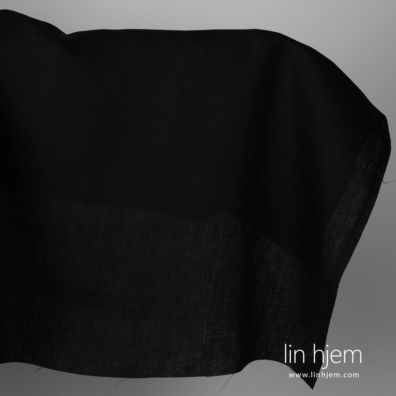 Linstoff svart vaffel