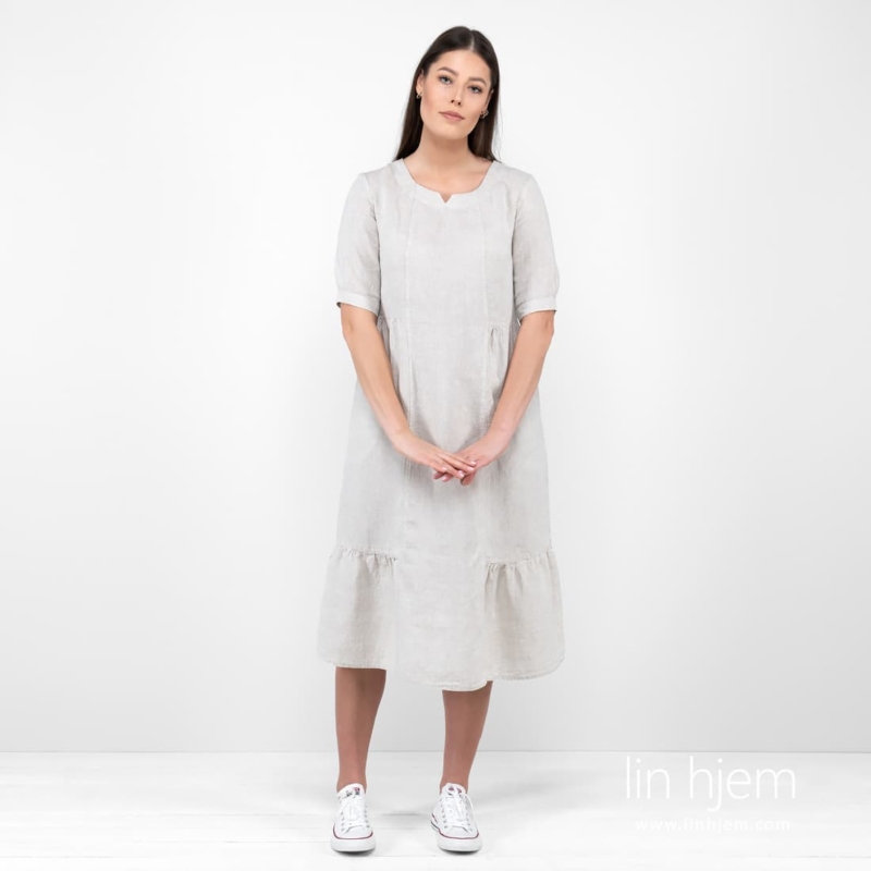 LEONA lys gr&aring; linkjole