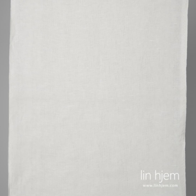 Linstoff hvit mønstret