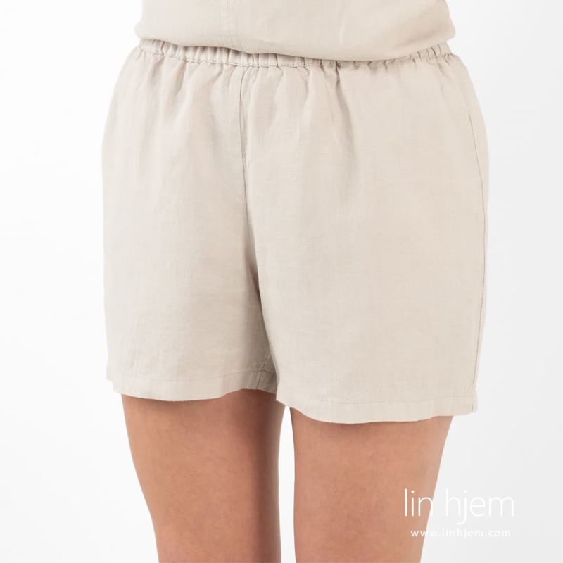 DARREN beige linshorts