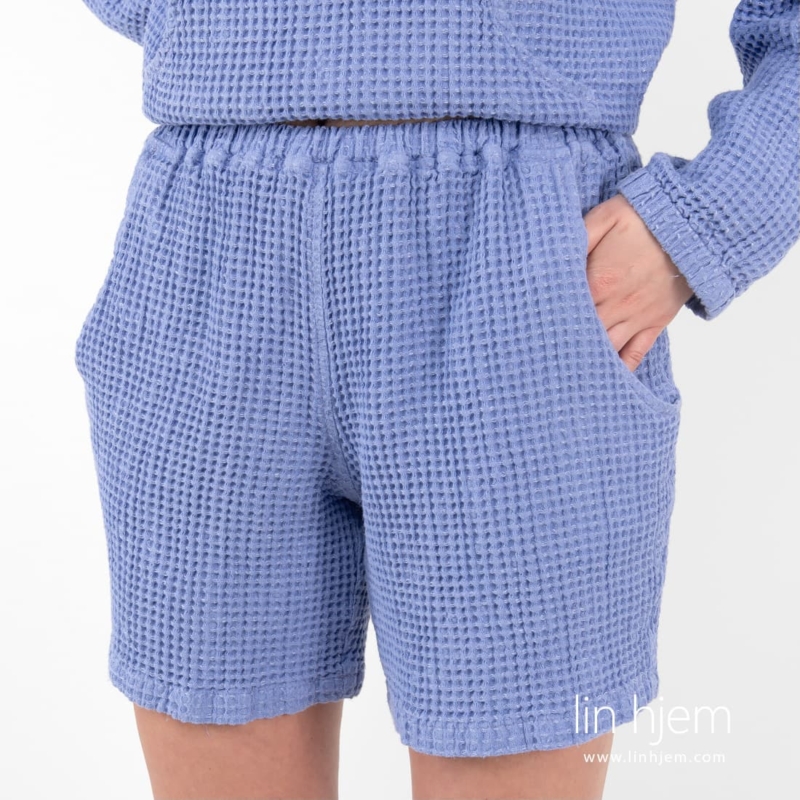 ALFI bl&aring; halvlin shorts