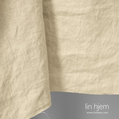 Linstoff lys grågrønn vasket, 145cm bredt