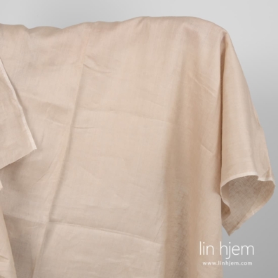 Linstoff gulbrunt lett