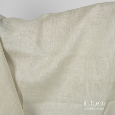 Linstoff grågrønt 145cm bredt for å sy klær, hjemmetekstiler