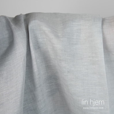 Linstoff grå melange 145cm bredt