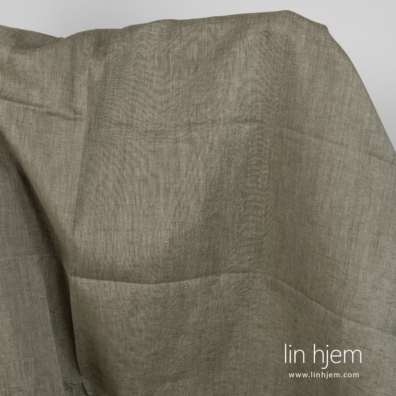 Linstoff grågrønt melange