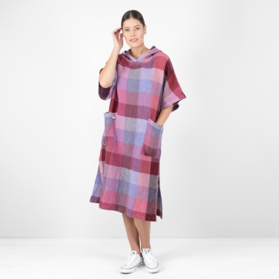 BINGO lin poncho lilla