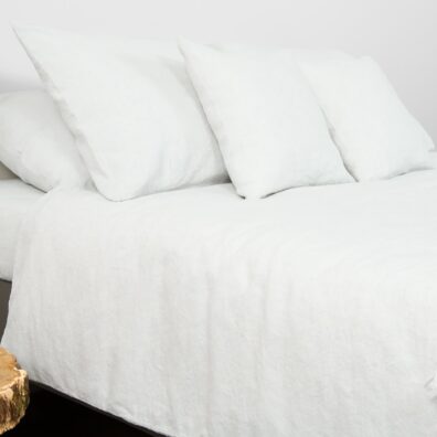 ALEGRO blåaktig hvitt halvlin dynetrekk