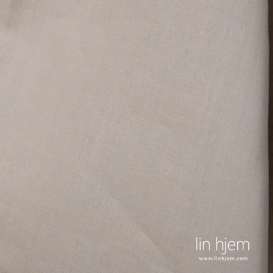 Linstoff vevd av lys grått og brungrått garn, melange