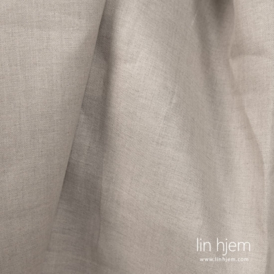 Linstoff naturlig farget med kypermønster for å sy klær, hjemmetekstiler