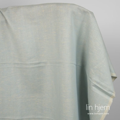 Halvlinstoff gulblått