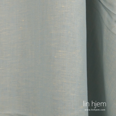 Halvlinstoff gulblått melange