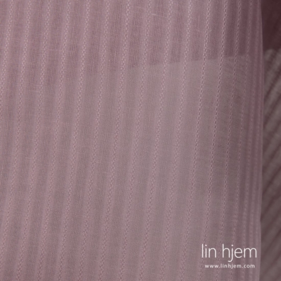 Syrin linstoff med mønstrede striper for å sy klær, hjemmetekstiler