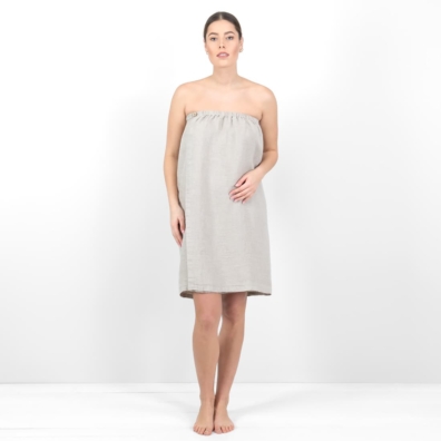 PURO wrap håndkle naturliggrått