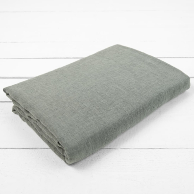 DOVI lin laken grønnaktig grå