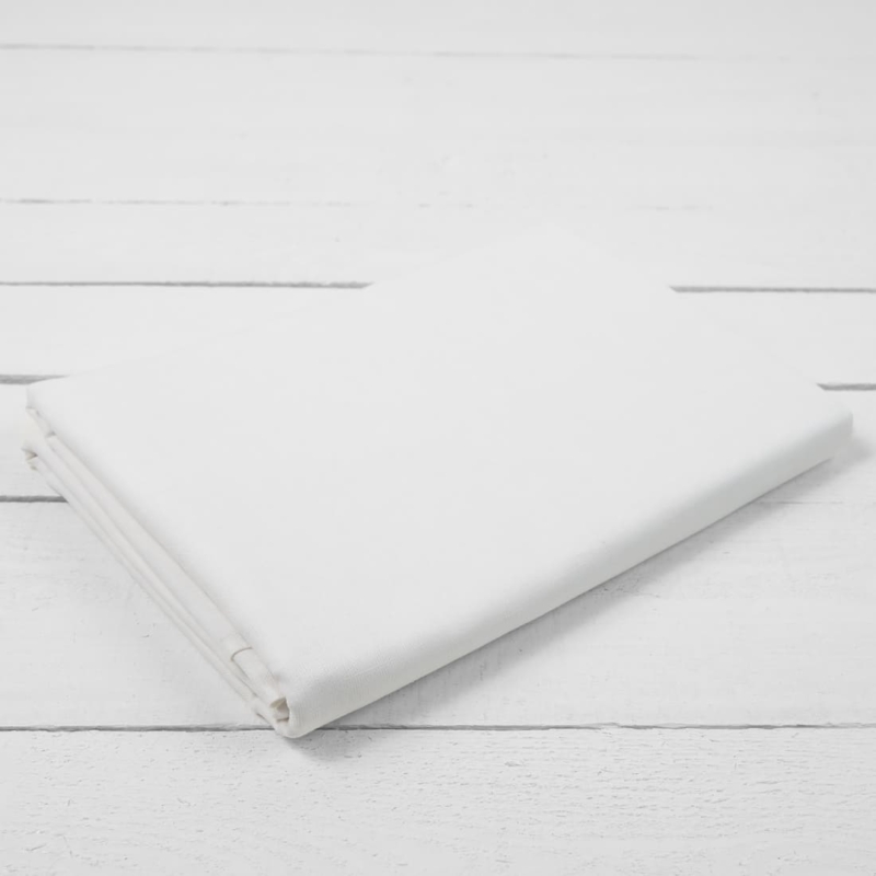 OLDA lin-bomull laken hvitt